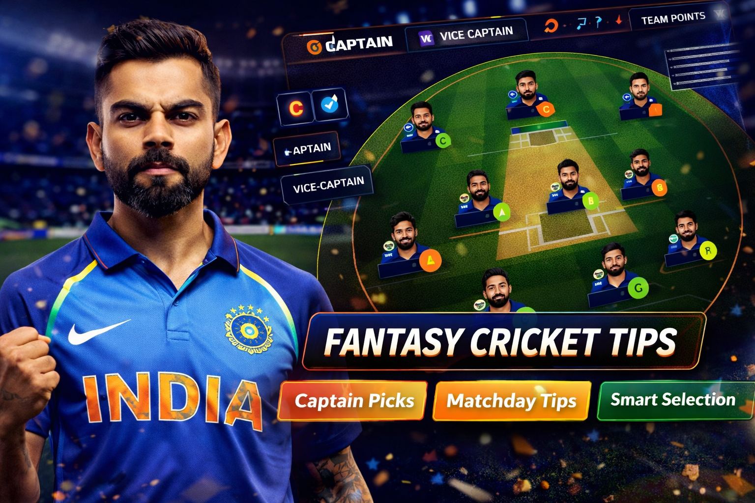 Cricket App Download role based fantasy cricket checklist